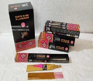 New Tribal Soul HD Ban Nhạc Trắng Sage + Hoa Oải Hương Thơm Hương Gậy 15 G Gói Bán Buôn Nhà Cung Cấp Từ Ấn Độ Hd Hương Stiks - Product Image 1