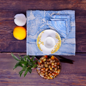 Top vente 100% coton véritable bloc fait à la main imprimé linge de table tulipe couverture de table - Product Image 1