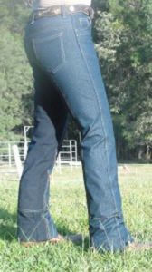 Pantalón de mezclilla de lujo para mujer Yoga Bootcut para entrenamiento Fitness Gym - Product Image 5