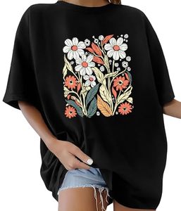 Nouveau T-shirt d'été à manches courtes pour femme, coupe ample, respirant, surdimensionné, avec logo imprimé devant et derrière, T-shirt en coton pour homme - Product Image 1
