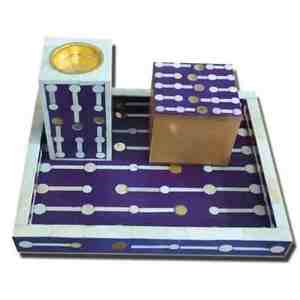 Quemador de incienso árabe para decoración del hogar y StoragJewelry, nuevo diseño hecho a mano en la India, con incrustaciones de perlas para madre de la India - Product Image 4