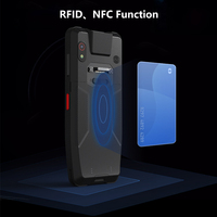 En stock Android 12 PDA industriel robuste terminal d'appareil mobile portable avec NFC IP67 Scanner similaire au téléphone