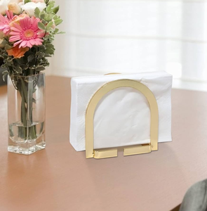 Porte-mouchoirs en laiton élégant artisanat personnalisé salle à manger et restaurants porte-mouchoirs prix le plus bas - Product Image 4