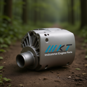 Turbocompresseur 2674A348 de remplacement pour moteur diesel Perkins, pièce de machine de construction en métal - Product Image 3