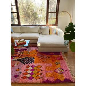 Alfombras marroquíes hechas a mano de lana, auténticas alfombras bereberes, lana natural, artesanía, personalizables en tamaño y colores, alta calidad - Product Image 1