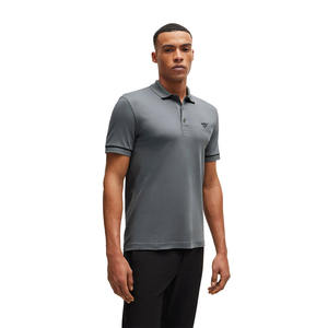 Polo para Hombre con Logotipo Personalizado, Camiseta Transpirable de Algodón, Ajuste Moderno, Cuello Suave y Manga Corta - Product Image 1