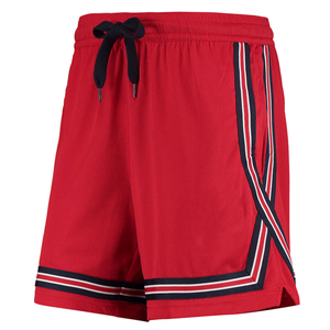 กางเกงขาสั้นบาสเก็ตบอลสำหรับผู้ชายแห้งเร็วเป็นมิตรกับสิ่งแวดล้อมตาข่ายแบบกำหนดเองระบายอากาศได้ดี - Product Image 1