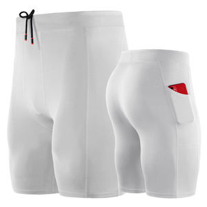 Pantalones cortos de gimnasio sin costuras de cintura alta para mujer, mallas de Yoga de Color sólido, tela de LICRA transpirable, deporte informal, venta al por mayor, cómodos - Product Image 3