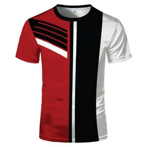 Offre Spéciale 2025 Modèle de mode d'été T-shirt pour hommes de haute qualité 100% Polyester avec conception de sublimation cool - Product Image 3