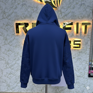 เสื้อฮู้ดสวมหัวสำหรับผู้ชายเสื้อฮู้ดแบบกำหนดเองพิมพ์ลาย - Product Image 2