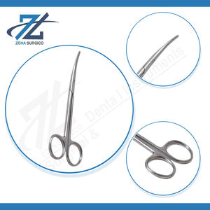 Produit de haute qualité Ciseaux Metzenbaum courbés Instrument chirurgical en acier inoxydable de 147mm de long fabriqué au Pakistan - Product Image 4