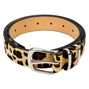 Sabuk Wanita EffiPrint Vintage Alloy Pin Buckle Motif Leopard - Cetak Sesuai Permintaan & Personalisasi - Product Image 1