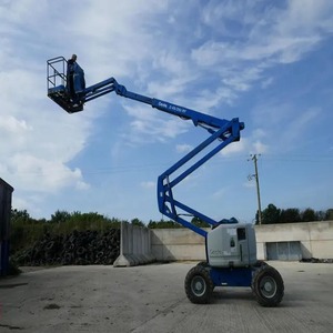 El mejor elevador de brazo articulado autopropulsado Cherry Picker Maquinaria de elevación de pluma remolcable Compre ahora a la venta - Product Image 1