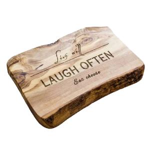 Planche à découper en bois et marbre de toutes tailles et formes, pour les fêtes de mariage, la préparation des repas, le fromage, blocs à découper en bois de 2 cm d'épaisseur - Product Image 6