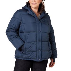 Veste matelassée en duvet personnalisée de la meilleure qualité, manteau d'hiver brillant à la mode promotionnel pour les femmes, vente en gros de veste matelassée décontractée - Product Image 6