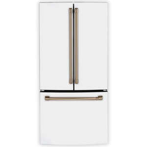 Alta Calidad, 36 Pulgadas de Ancho, 23.1 Cu. Pies Refrigerador con Puerta Francesa de Profundidad Reducida, Dispensador Interno y Compatibilidad con Wi-Fi - Product Image 1
