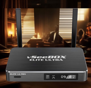 TV <span class=keywords><strong>Box</strong></span> Android 14 VseeBox Quad Core 4GB 128GB 6K UHD Streaming BT5.0 <span class=keywords><strong>WiFi</strong></span> 5G LAN 1000M Spedizione Gratuita USA - Product Image 1