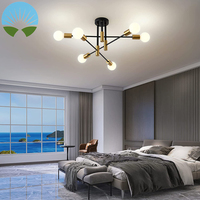 Offre Spéciale Hôtel Restaurant Décoration Moderne Décoratif Pendentif Lumière Cuisine Îlot Plusieurs Têtes Led Lustre Lumière