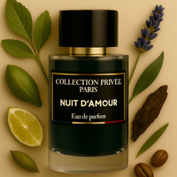 Collection Privée 50ml Unisexe Nuit d'Amour Eau de Parfum - Formule Liquide Florale Parfum Longue Durée Luxe Fabriqué en France