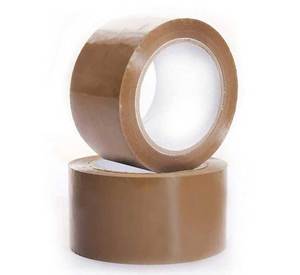Ruban adhésif en papier kraft simple face adhésif acrylique résistant à la chaleur pour les applications de scellage de carton et d'emballage industriel - Product Image 5