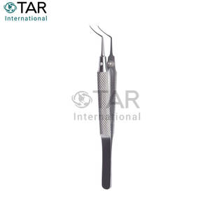 Pince Capsulorhexis de qualité supérieure Chirurgie ophtalmique Pointe fine Instruments médicaux chirurgicaux pour les yeux en acier inoxydable réutilisables - Product Image 2