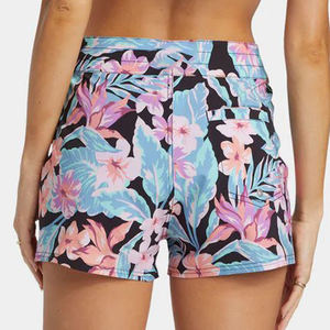 Shorts de sport taille haute pour femmes, grande taille, logo personnalisé, sexy, athlétique, yoga et sports d'été, course à pied, vente en gros - Product Image 4
