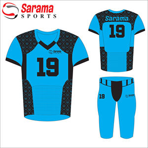 เสื้อเจอร์ซี่อเมริกันฟุตบอลฟุตบอลรุ่นเต็มมืออเมริกันฟุตบอลเทรนนิ่งเจอร์ซีย์โมเดล - Product Image 3