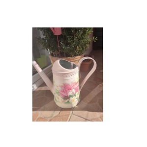 Beau travail floral en émail sur une eau galvanisée peut parfait pour améliorer l'esthétique des espaces de la maison ou du jardin - Product Image 5