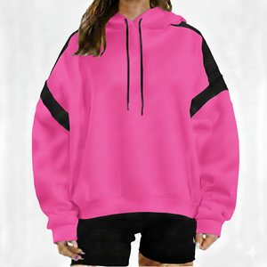Nuevas Sudaderas con Capucha para Mujer, a la Moda 2025, Sudaderas Extra Grandes de Estilo Nuevo, Ropa Deportiva de Algodón, Sudaderas Extra Grandes Informales Lisas para la Venta - Product Image 1