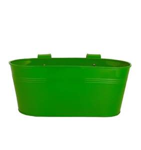 Vente en gros de décoration d'intérieur de forme ovale pour l'extérieur produits de décoration d'intérieur pots de fleurs et jardinières en métal fabricant fournisseur - Product Image 3