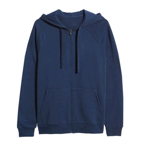 Mens 100% Cotton Zipper Hoodie <b>Full</b> <b>Zip</b> <b>Sweatshirt</b> Casual Lightweight Jacket Soft Fabric Winter Outdoor Daily Wear Pullover - Product Image 3