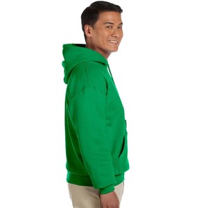 Mens Winter 100% Cotton Fleece <b>Hoodie</b> <b>Plained</b> Sweats Winter Sweatshirt - Product Image 3