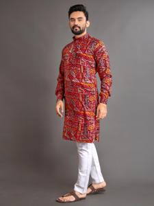 Colección de Diseñador Exclusiva: Camisa Formal de Algodón Suave Premium para Hombre, Corte Holgado, Estampado Metálico, Ideal para Fiestas y Bodas - Product Image 4