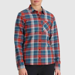 Franela más invierno terciopelo grueso hombre terciopelo polar personalizado cálido grueso Casual vestido Formal mujeres manga larga camisas a cuadros - Product Image 2