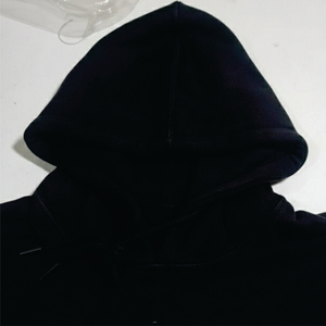 Sudadera con Capucha Personalizada de Alta Calidad, Bordada, 420 Gsm, Tejido Grueso de Felpa Francesa, Estilo Retro Gris, Sudadera con Capucha para Hombre - Product Image 4