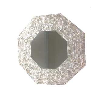 Espejo colgante de pared perla madre de estilo moderno, cristal decorativo de pared para salón, espejo para uso doméstico - Product Image 3