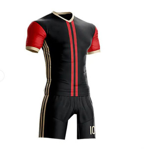 Sportswear Soccer Jersey <b>Football</b> Jersey Uniform Premium Quality Featuring Team Name for Summer & Autumn Seasons Soccer Uniform - Product Image 3