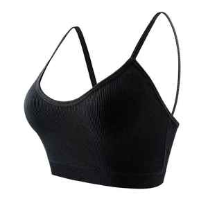 Sujetador deportivo sin costuras para mujer para gimnasio, entrenamiento, Yoga, Fitness, correr, Top, ropa deportiva y de calle, sujetador transpirable, chaleco - Product Image 3