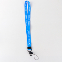 Cordón de poliéster para sublimación de 20mm y 25mm de ancho, blanco y negro, con gancho metálico, ajustable, ecológico y moderno para la Feria de Cantón