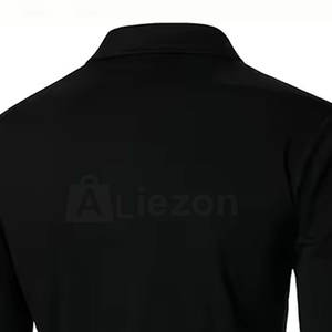 Polos de manga larga de moda para hombres con cuello Polos de manga larga de moda para adultos - Product Image 5