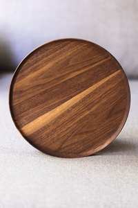 Vaisselle décorative rectangulaire en bois massif véritable naturel, plateau de service à fruits, plateau de service à café, plateau de service à café - Product Image 4