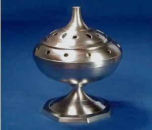 Quemador de incienso de estilo antiguo Precio competitivo de metal pulido de latón de calidad superior del proveedor indio - Product Image 3