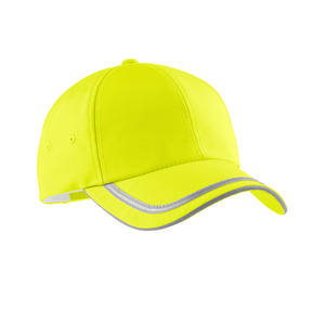 Gorras de Béisbol Fluorescentes de Alta Visibilidad con Rayas de Seguridad, Reflectantes, Color, Logotipo y Diseño Personalizados, Gorras de Seguridad de Trabajo de Primera Calidad - Product Image 1