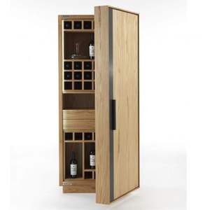 Gabinete de cocina alto Madera de teca Aspecto natural Gabinete de Bar de alta calidad para cafetería Restaurante Muebles de Bar de cocina - Product Image 3