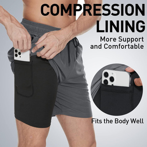 Short de bain d'été à séchage rapide pour hommes, vêtements de plage respirants, production personnalisée OEM avec logo et option de marque privée - Product Image 5