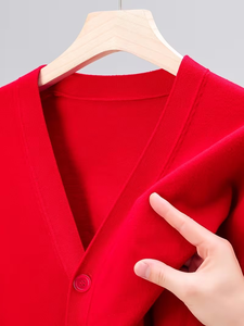 Cardigan en molleton pour homme, pull à col rond, pull pour homme, vente en gros, col roulé classique de haute qualité, personnalisé - Product Image 6