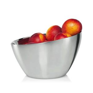 Bol en métal en acier inoxydable personnalisable de haute qualité haut de gamme gravé Design Floral vaisselle en fer vaisselle décorative mariages - Product Image 2