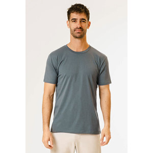 T-shirts unis à coupe classique pour hommes, col rond, matière légère de base, marque privée, t-shirts unis de couleur unie pour hommes - Product Image 5