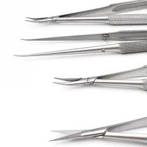 ชุดกรรไกรผ่าตัดไมโคร4ชิ้นโดยเครื่องมือแพทย์พร้อมวัสดุสแตนเลส - Product Image 2