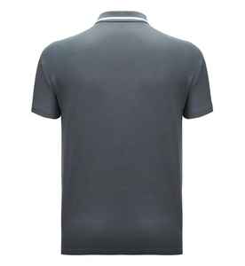เสื้อโปโลแขนสั้นสำหรับผู้ชาย210g เสื้อโปโลผ้าฝ้าย100% ตามสั่ง - Product Image 3